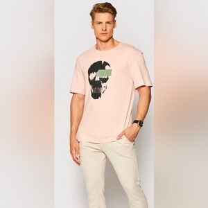 Jack&JonesT-shirt Jack 12189294 Pink Relaxed Fit sz M